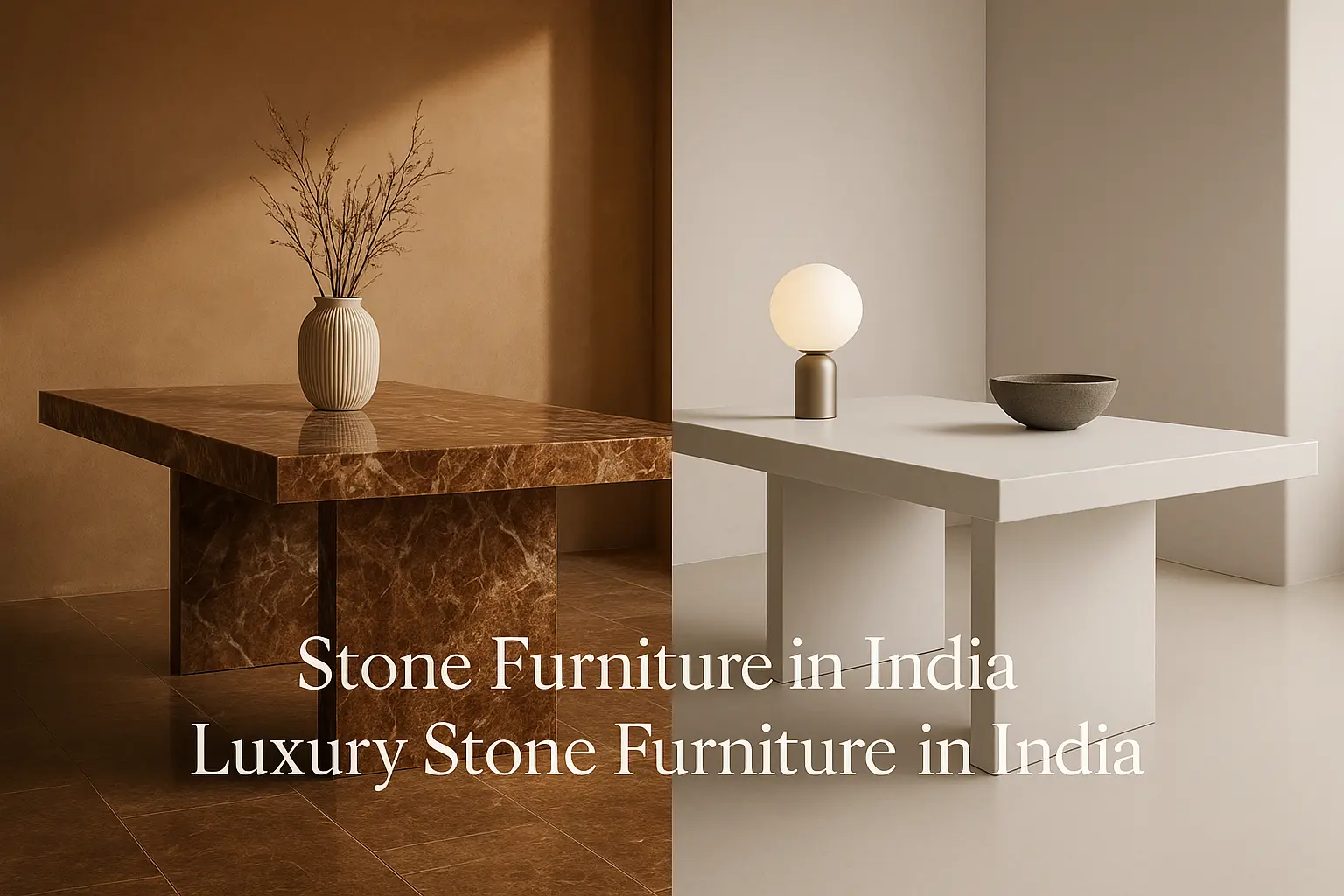 Stone Furniture in India